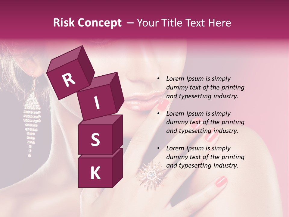 Finger Curl Cute PowerPoint Template