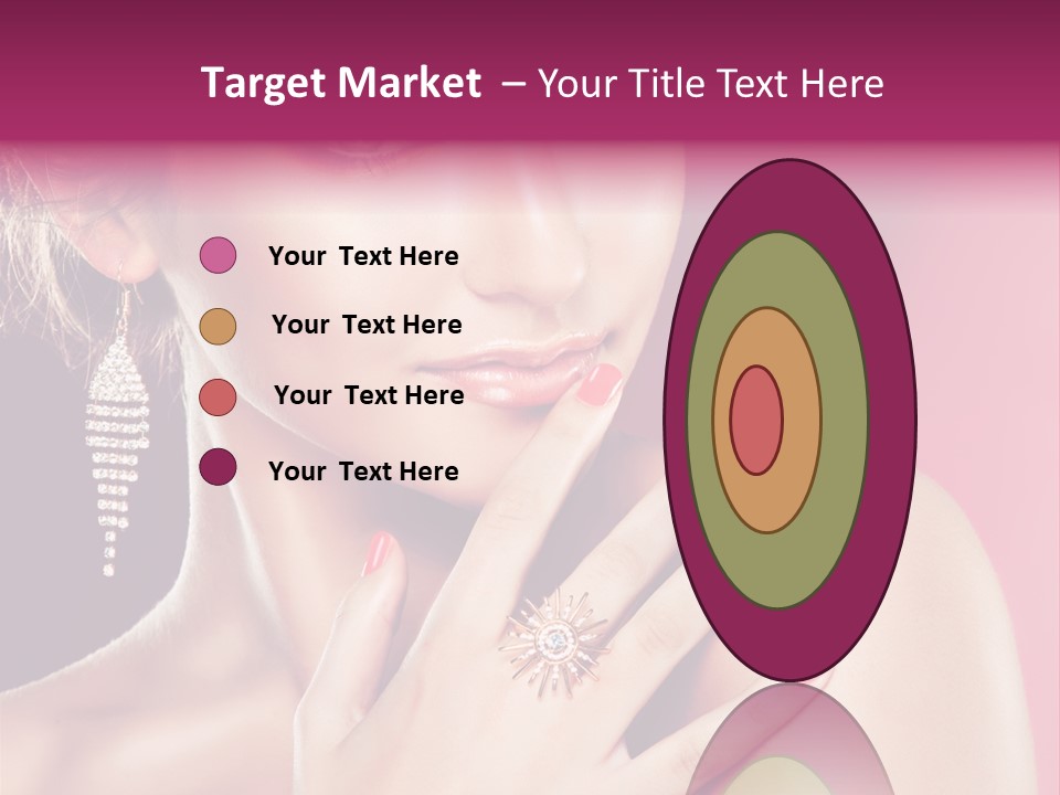 Finger Curl Cute PowerPoint Template