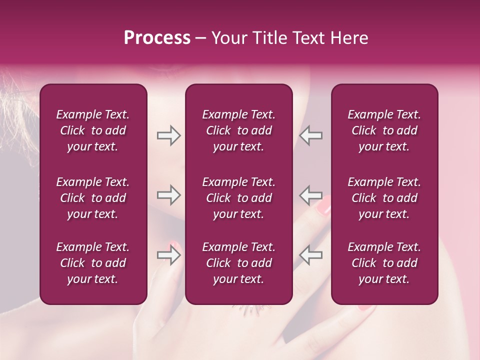Finger Curl Cute PowerPoint Template