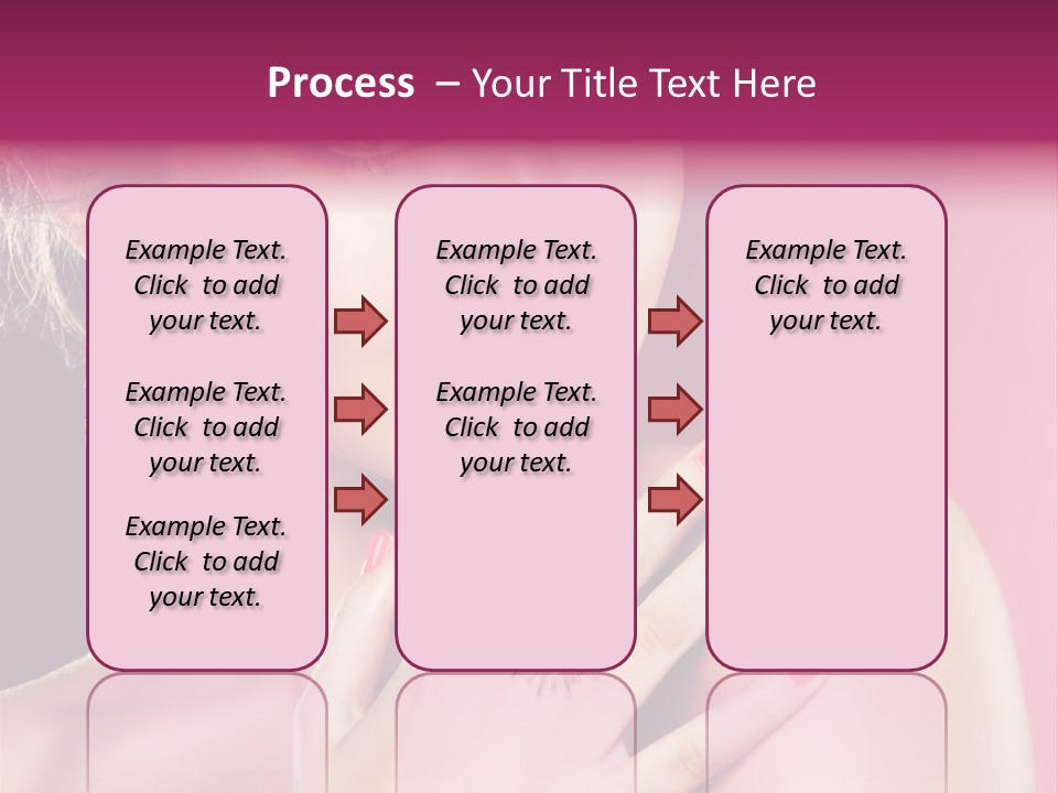 Finger Curl Cute PowerPoint Template