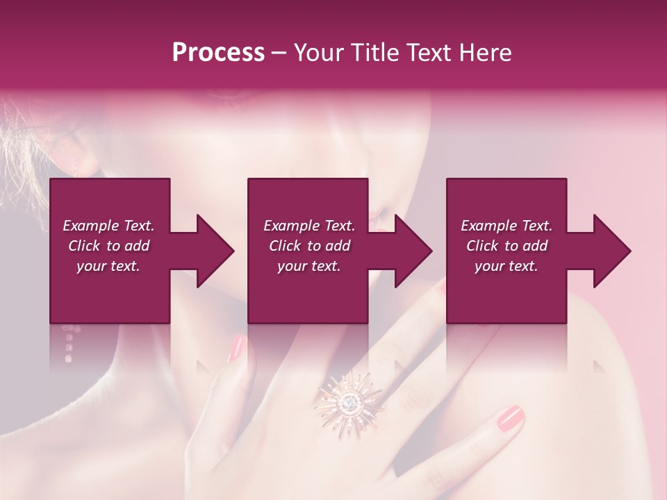 Finger Curl Cute PowerPoint Template