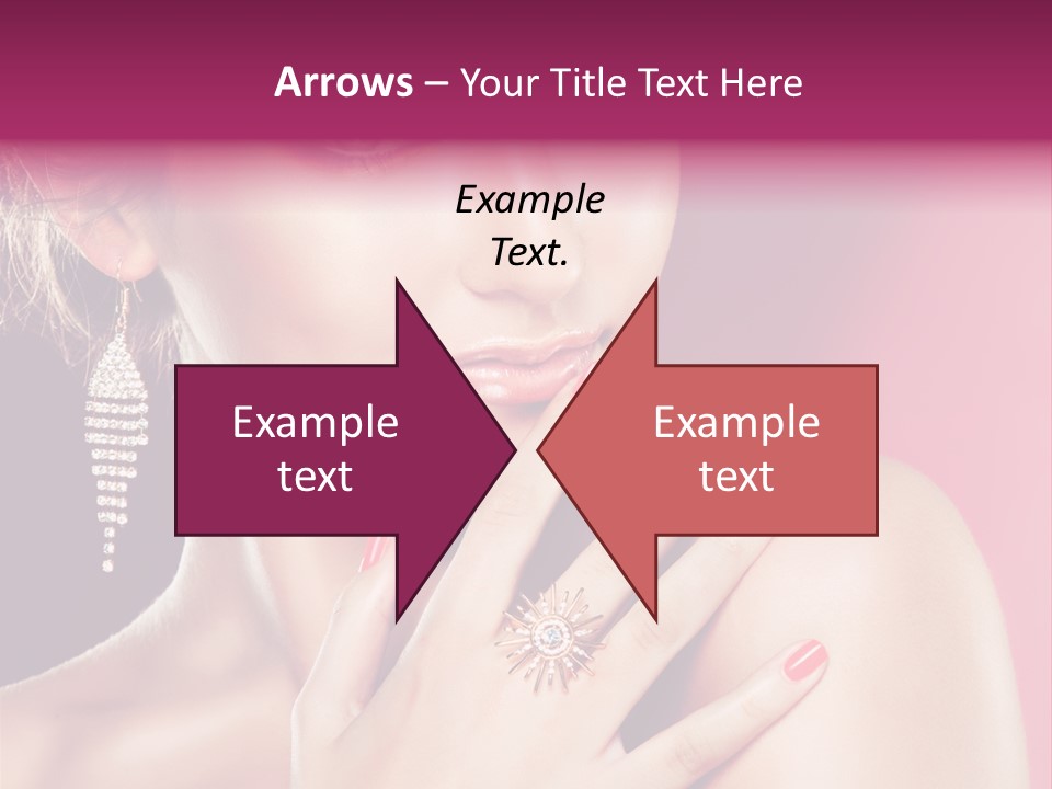 Finger Curl Cute PowerPoint Template