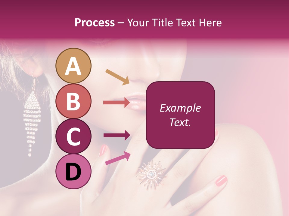 Finger Curl Cute PowerPoint Template