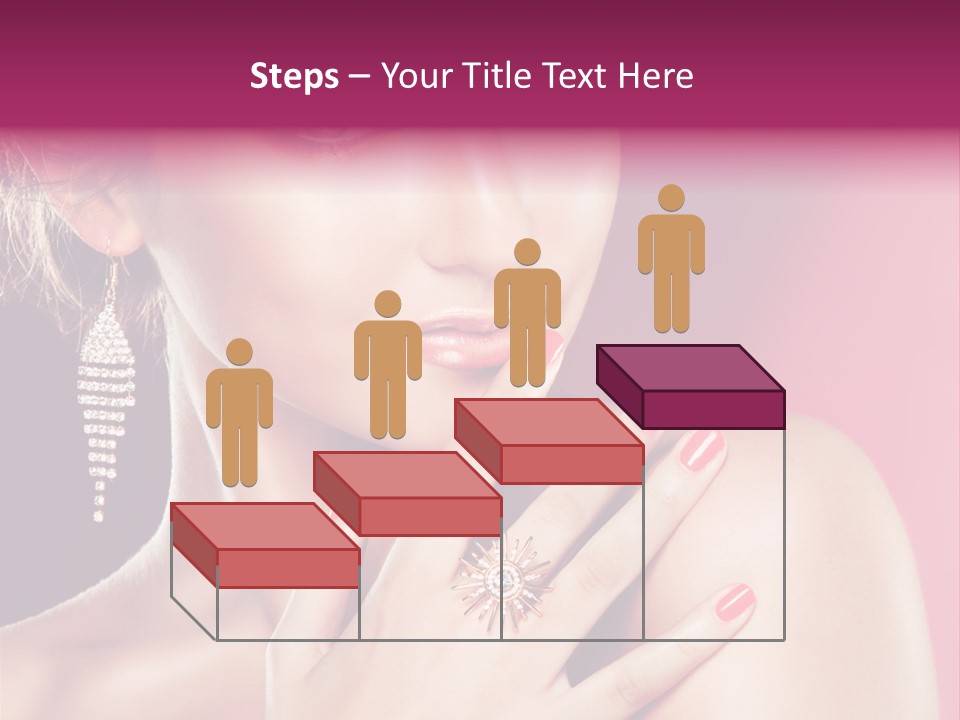 Finger Curl Cute PowerPoint Template