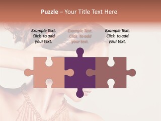 Skincare Glamour Female PowerPoint Template