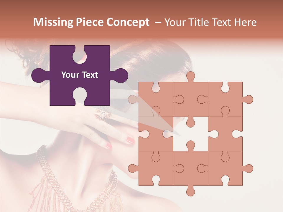 Skincare Glamour Female PowerPoint Template