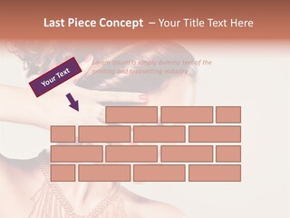 Skincare Glamour Female PowerPoint Template