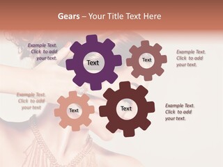 Skincare Glamour Female PowerPoint Template