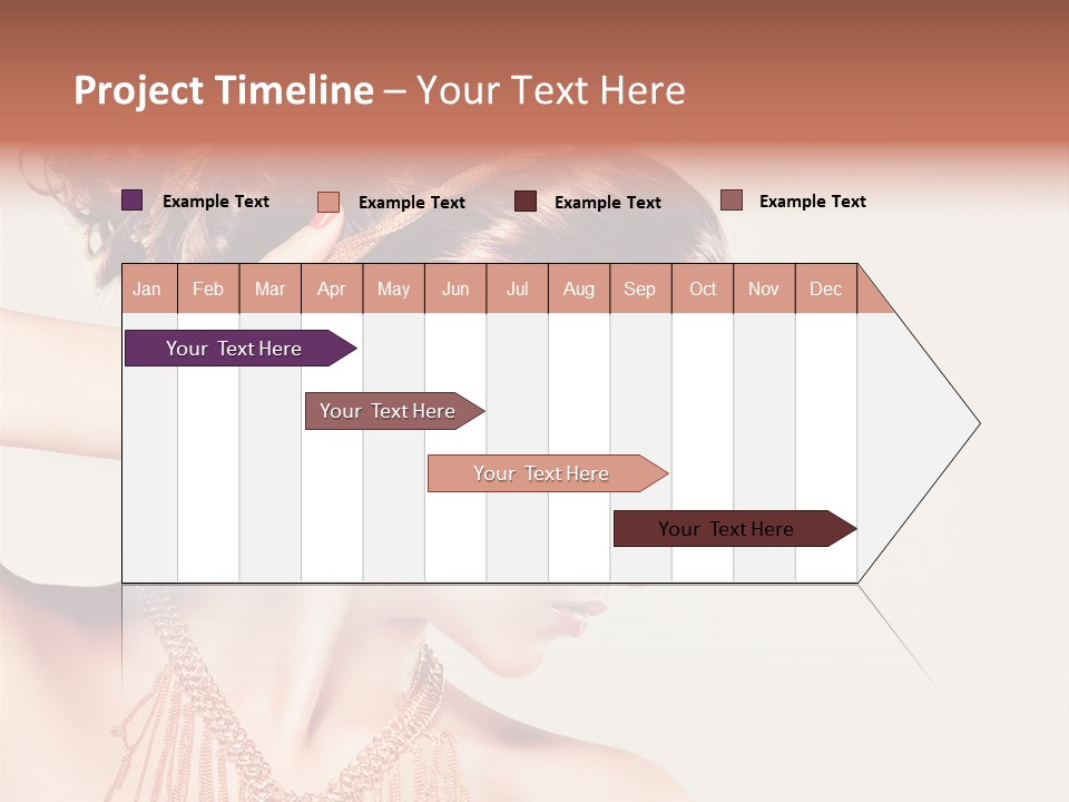 Skincare Glamour Female PowerPoint Template