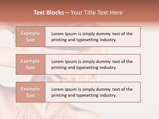 Skincare Glamour Female PowerPoint Template