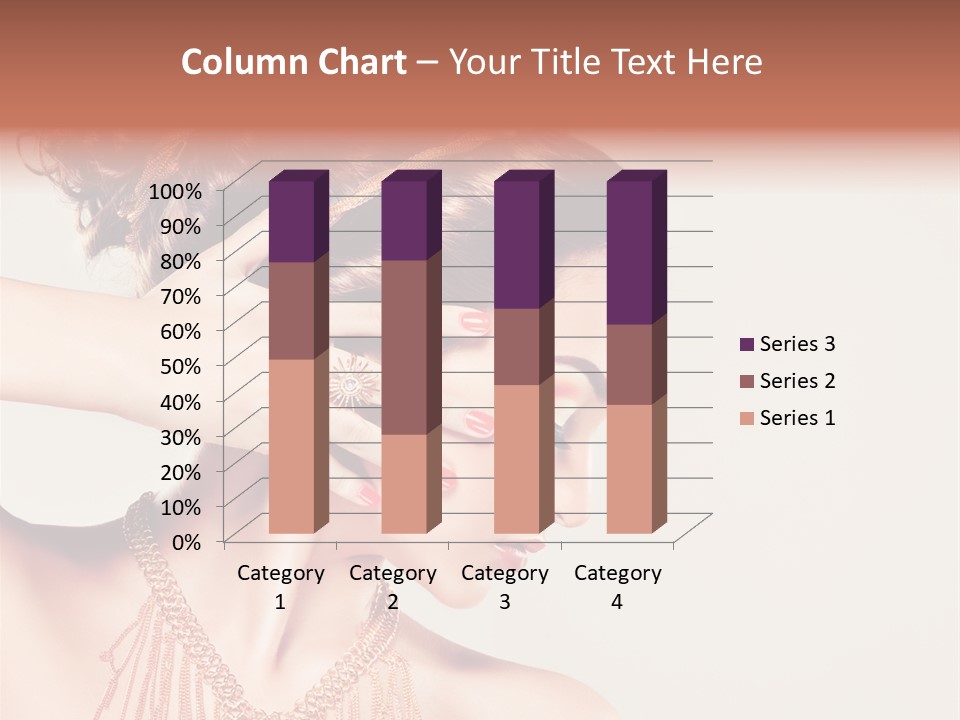 Skincare Glamour Female PowerPoint Template