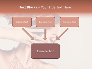 Skincare Glamour Female PowerPoint Template