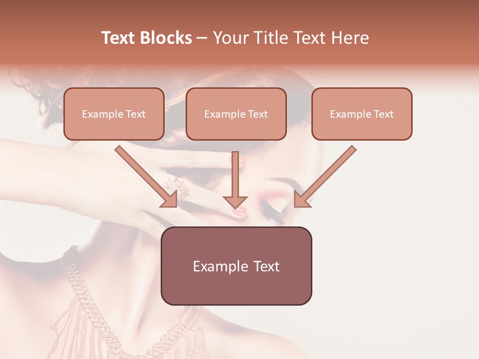 Skincare Glamour Female PowerPoint Template