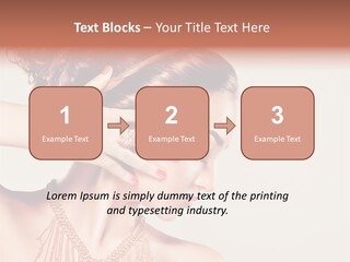 Skincare Glamour Female PowerPoint Template