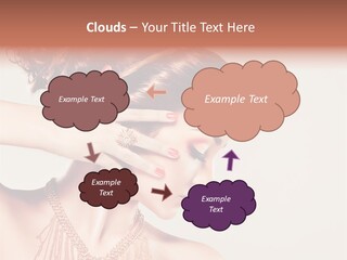 Skincare Glamour Female PowerPoint Template