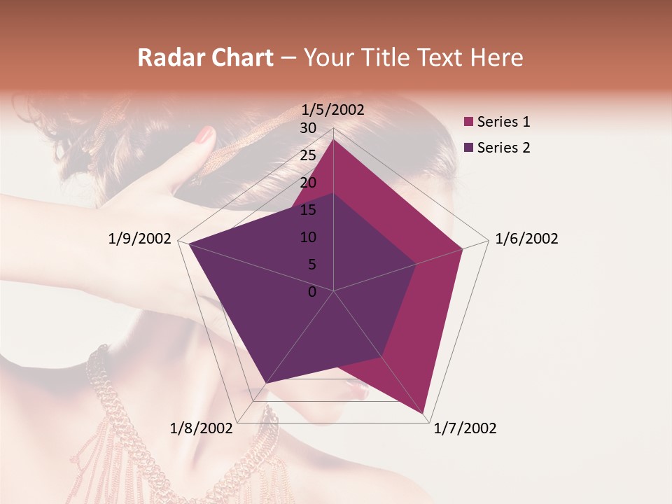 Skincare Glamour Female PowerPoint Template