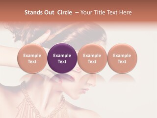 Skincare Glamour Female PowerPoint Template