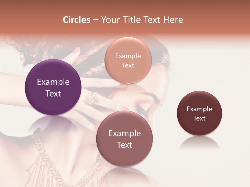 Skincare Glamour Female PowerPoint Template