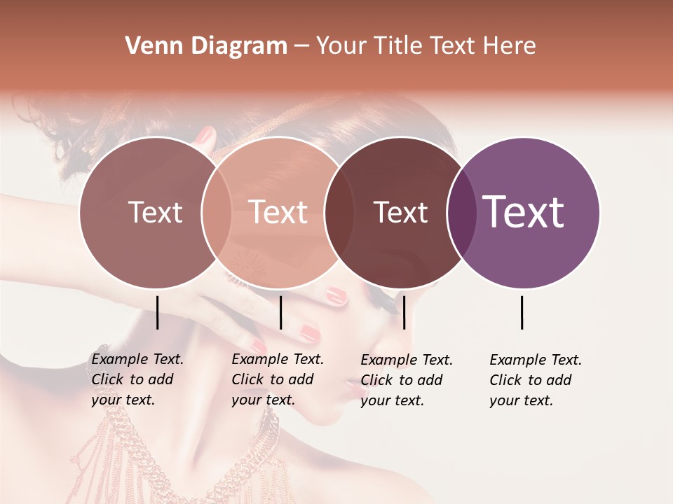 Skincare Glamour Female PowerPoint Template