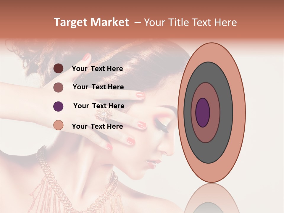 Skincare Glamour Female PowerPoint Template