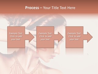 Skincare Glamour Female PowerPoint Template
