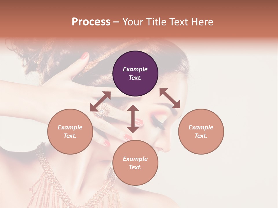 Skincare Glamour Female PowerPoint Template
