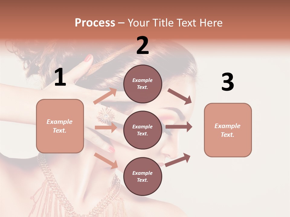 Skincare Glamour Female PowerPoint Template
