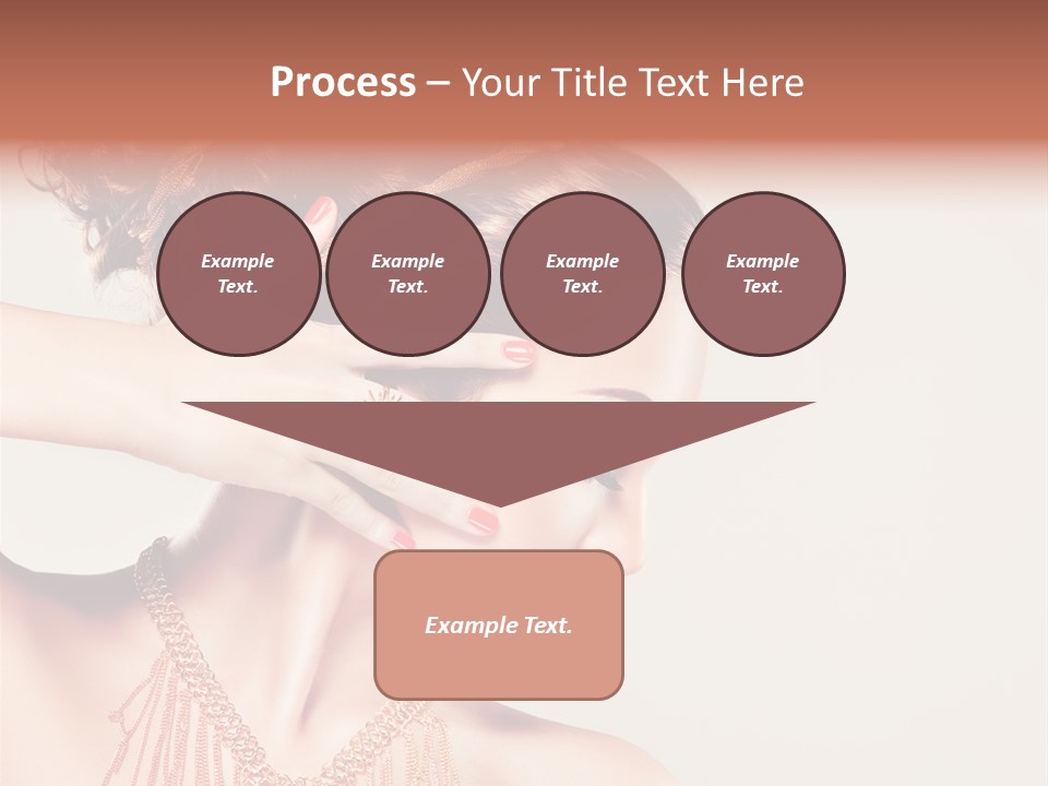 Skincare Glamour Female PowerPoint Template