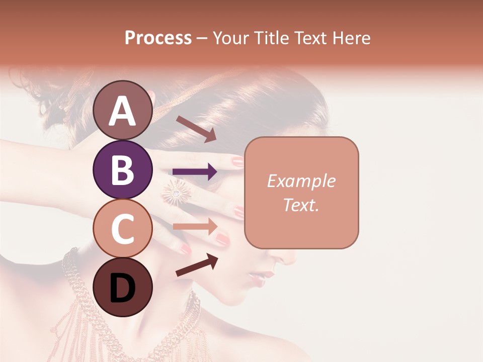 Skincare Glamour Female PowerPoint Template