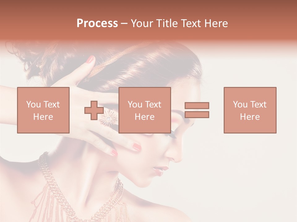 Skincare Glamour Female PowerPoint Template