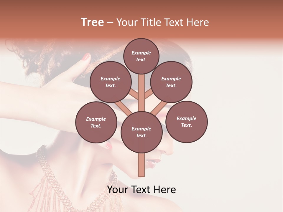 Skincare Glamour Female PowerPoint Template