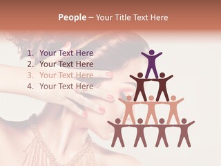 Skincare Glamour Female PowerPoint Template