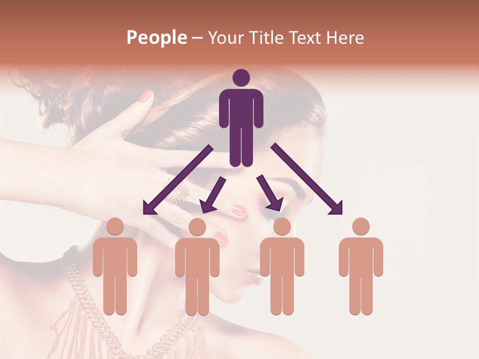 Skincare Glamour Female PowerPoint Template