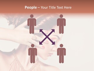 Skincare Glamour Female PowerPoint Template