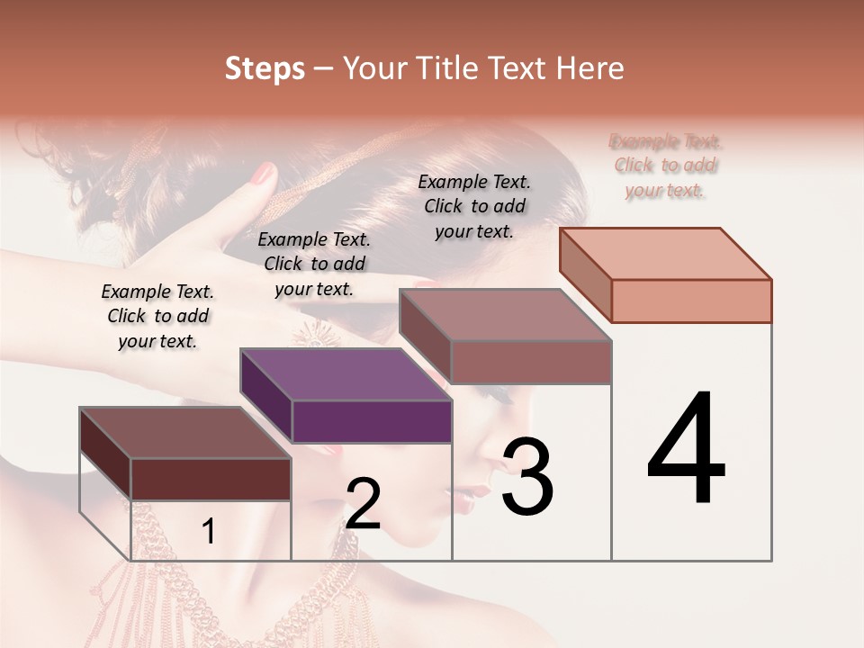 Skincare Glamour Female PowerPoint Template