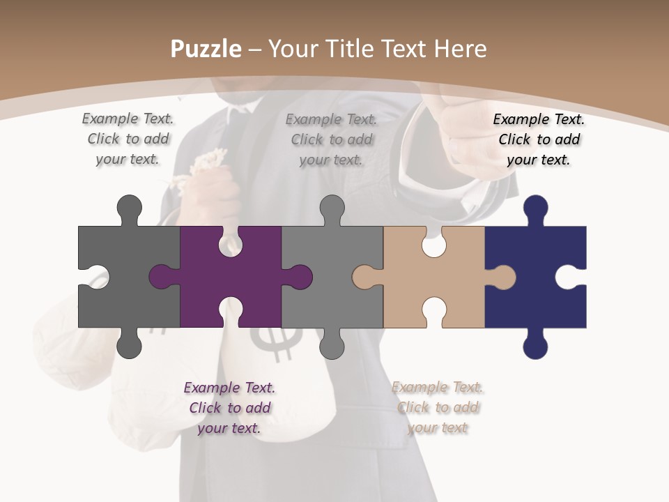 Criminal Bandit Mask PowerPoint Template