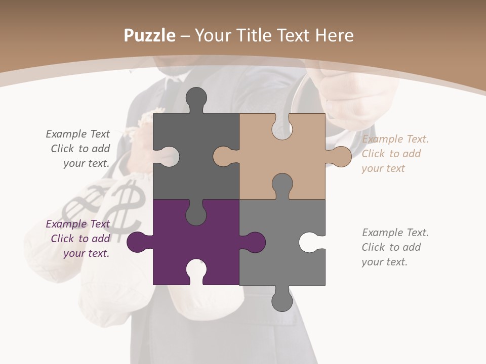 Criminal Bandit Mask PowerPoint Template