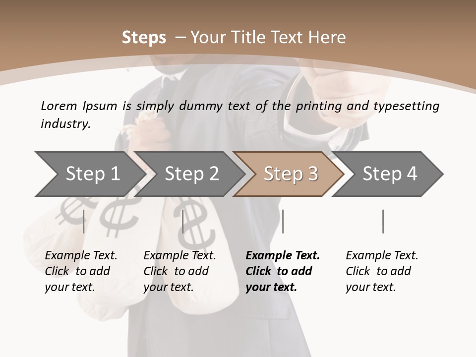 Criminal Bandit Mask PowerPoint Template
