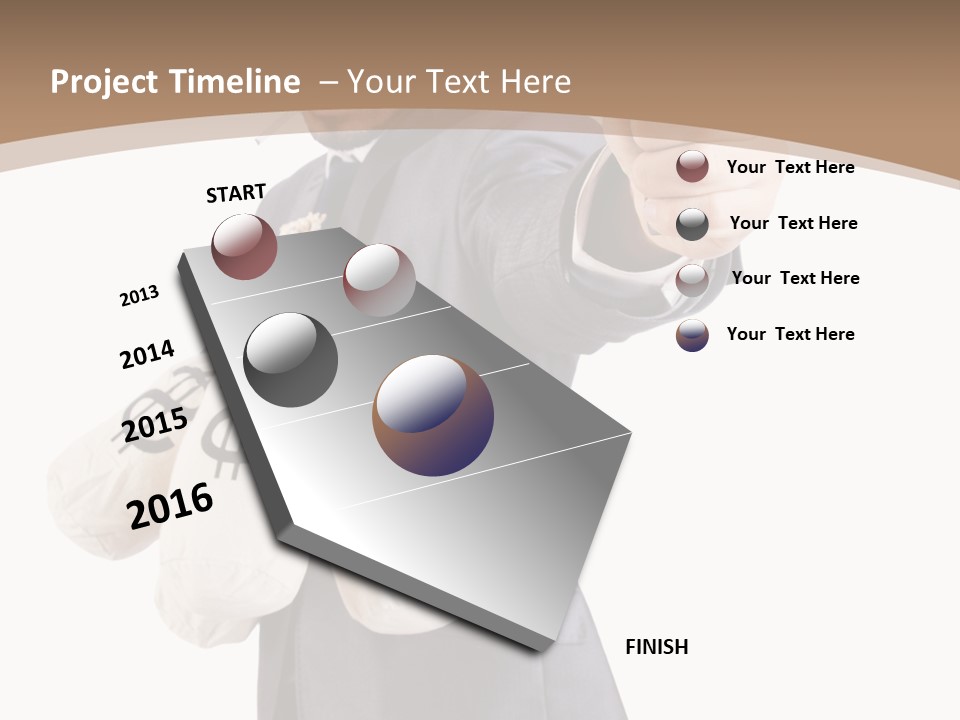 Criminal Bandit Mask PowerPoint Template
