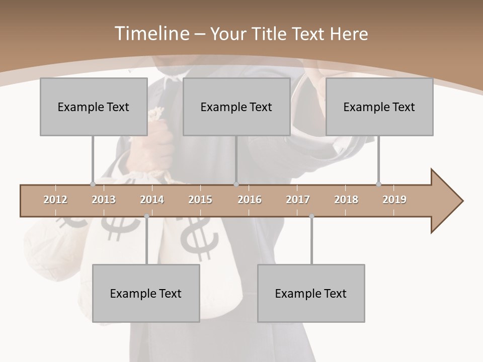 Criminal Bandit Mask PowerPoint Template