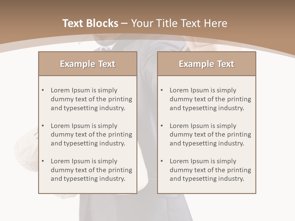 Criminal Bandit Mask PowerPoint Template