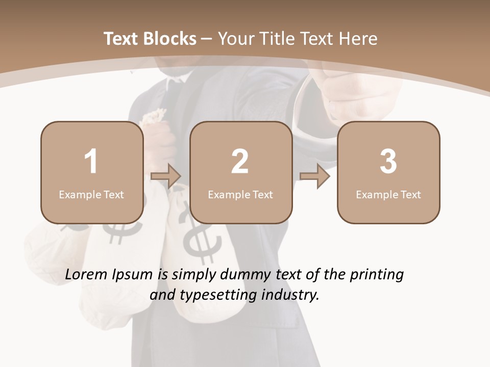 Criminal Bandit Mask PowerPoint Template
