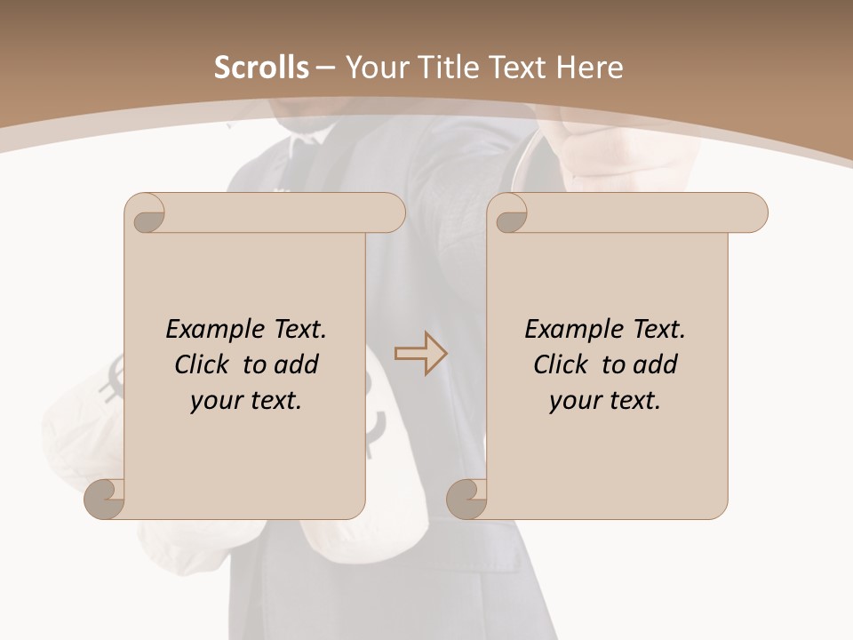 Criminal Bandit Mask PowerPoint Template