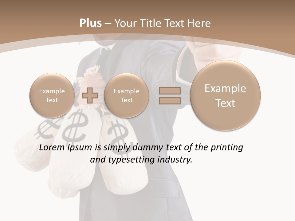 Criminal Bandit Mask PowerPoint Template