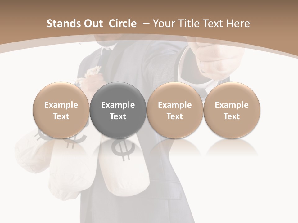 Criminal Bandit Mask PowerPoint Template