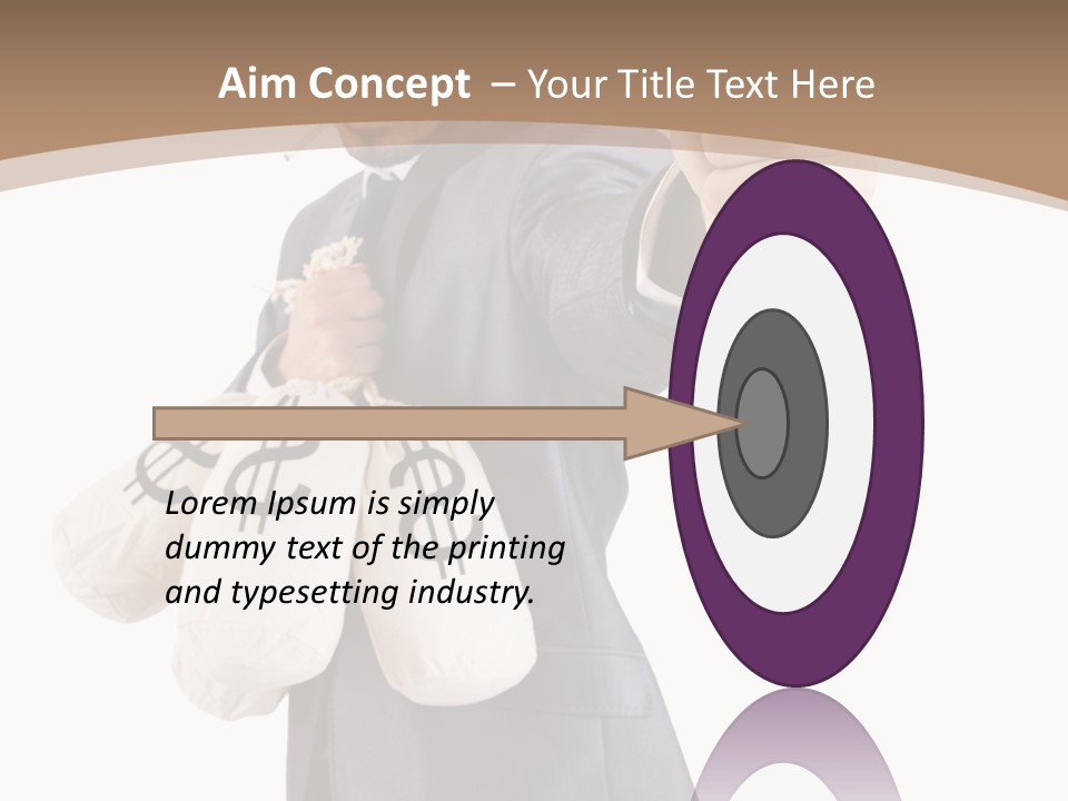 Criminal Bandit Mask PowerPoint Template