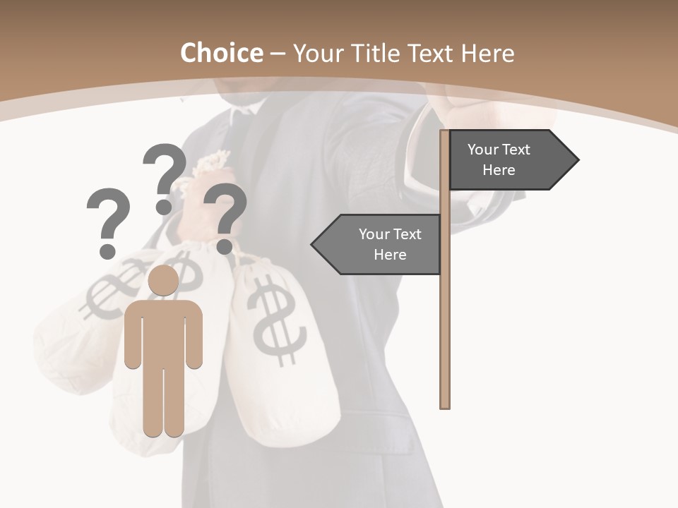 Criminal Bandit Mask PowerPoint Template