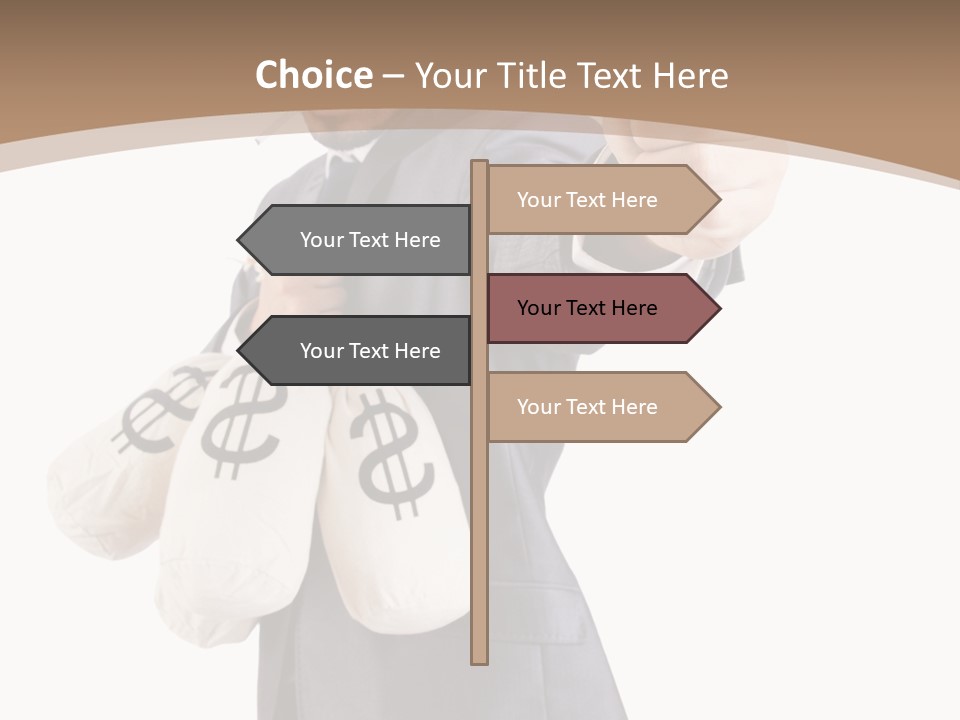 Criminal Bandit Mask PowerPoint Template