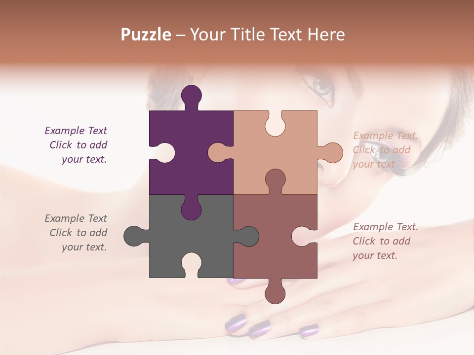 Female Colorful Pink PowerPoint Template