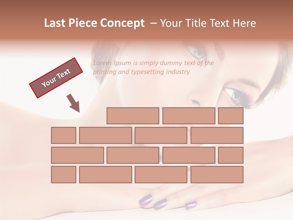 Female Colorful Pink PowerPoint Template